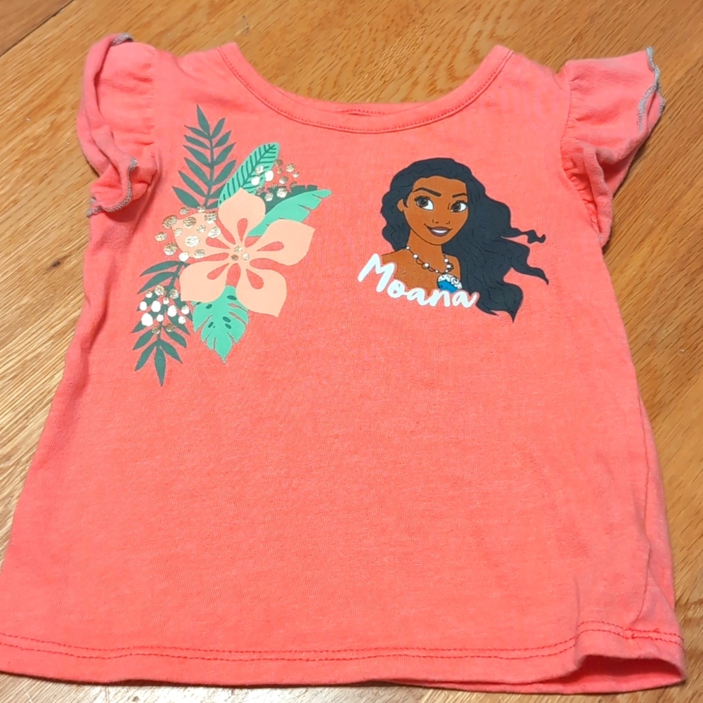 Disney Moana shirt 12 months